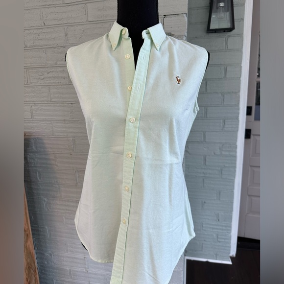 Ralph Lauren Sport Sleeveless Oxford size 8 - Picture 1 of 9
